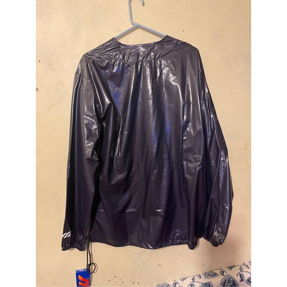 Vintage MIZUNO New Polyurethane Baseball Pullover Warm Up Jacket Men’s Large USA - Picture 7 of 9